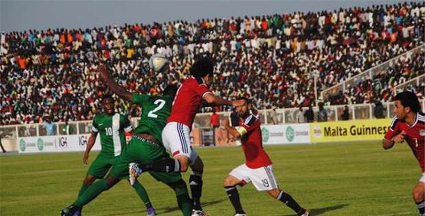 بالفيديو| بهدف في الثانية الـ8.. منتخب مصر يستسلم أمام نيجيريا في الشوط الأول