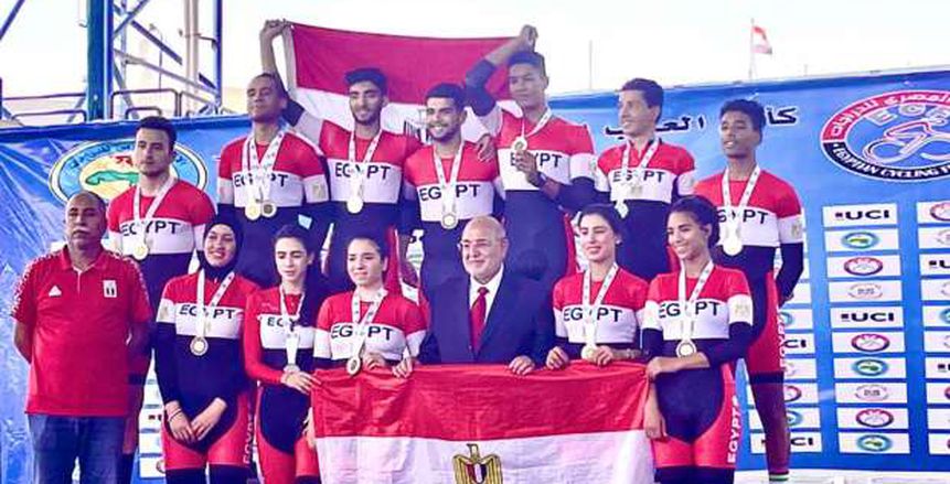 مصر تفوز بكأس العرب للدراجات بـ41 ميدالية.. والجزائر في الوصافة