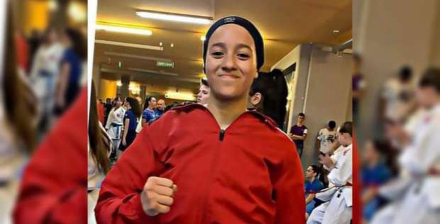 لاعبة منتخب مصر للكاراتية تحقق المركز السابع في بطولة الدوري العالمي