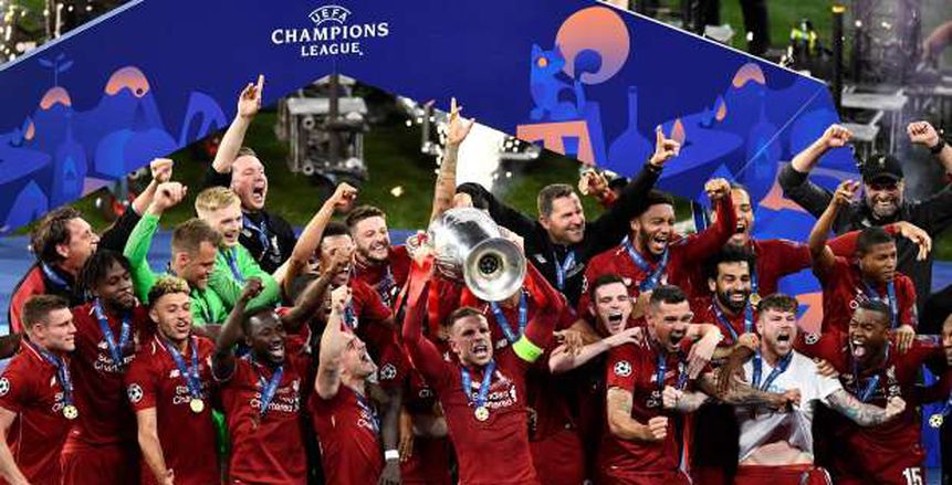 لاعبو الزمالك يشاهدون احتفالات ليفربول بالتتويج بدوري أبطال أوروبا