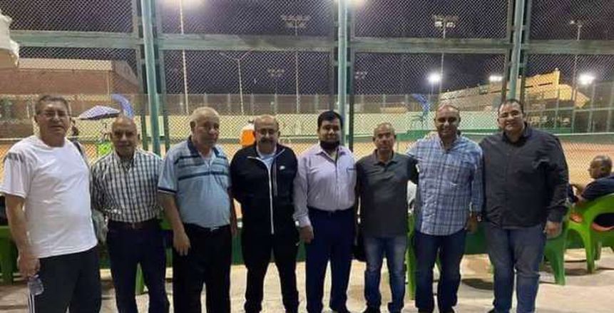 اتحاد التنس يستقبل وفدا من نظيره الفلسطيني على هامش بطولة الرواد