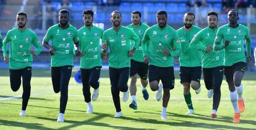 منافس مصر.. بالفيديو والصور| المران الأول لمنتخب السعودية في روسيا