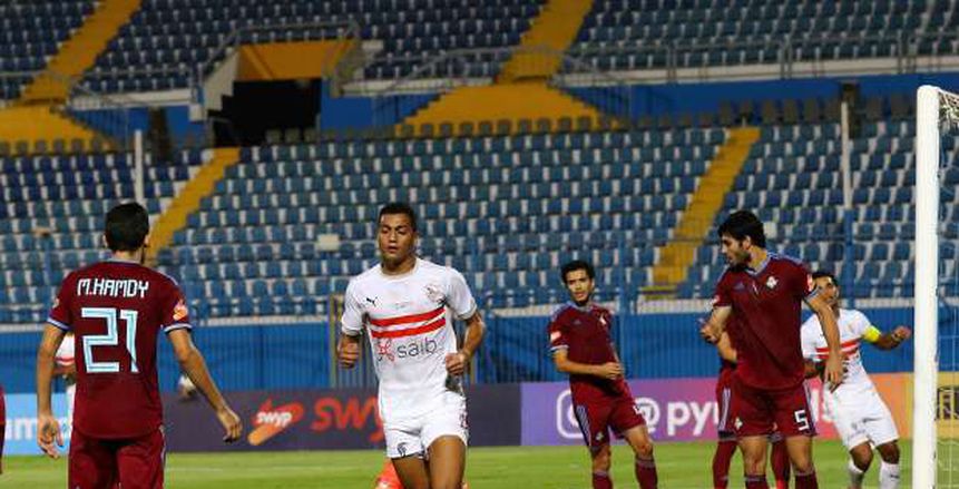 مصطفى محمد يتعادل للزمالك أمام بيراميدز في الدوري الممتاز (فيديو)