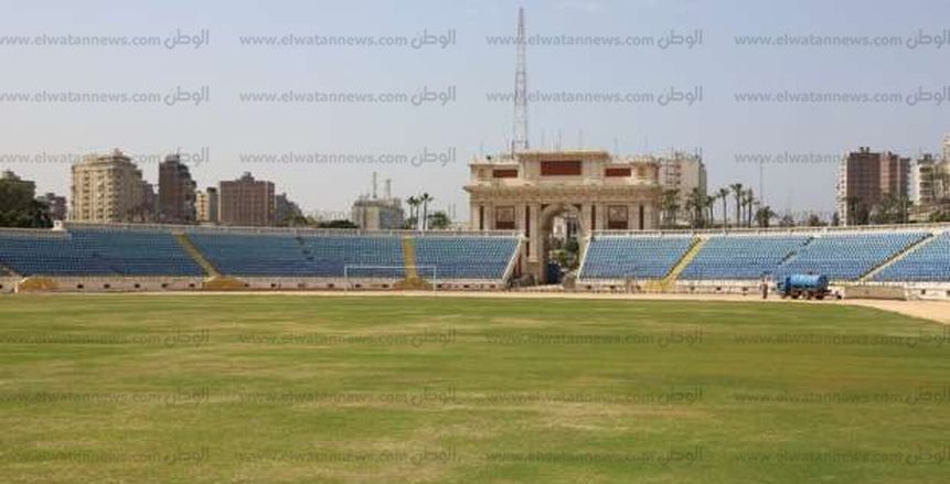 بالصور| وزير الرياضة يتفقد تطوير ستاد الإسكندرية.. ويعلن موعد الانتهاء من تجديده