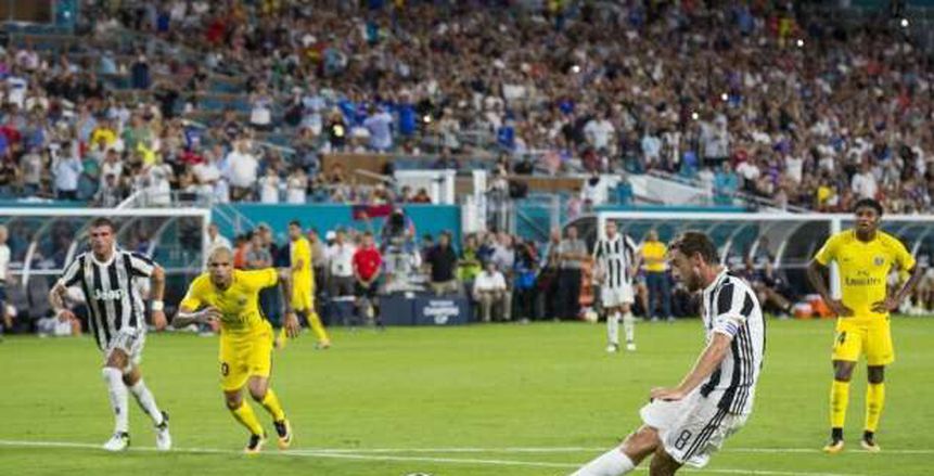 ماركيزيو يقود يوفنتوس للفوز على باريس سان جيرمان في مباراة مثيرة