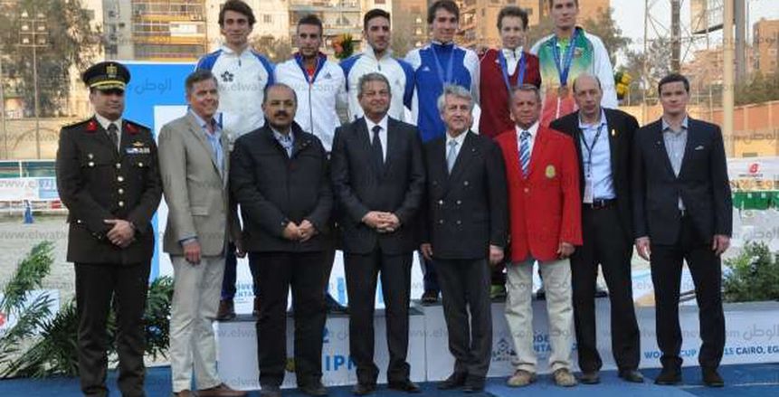 وزير الرياضة يهنئ الخماسي الحديث بالميدالية الفضية في بطولة العالم للكبار