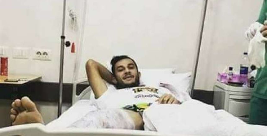 بالصور| مدافع المصري يجري جراحة الرباط الصليبي