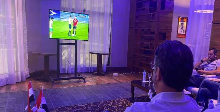 فيتوريا وجهاز المنتخب يتابعون نهائي كأس العرب للشباب بين مصر والسعودية