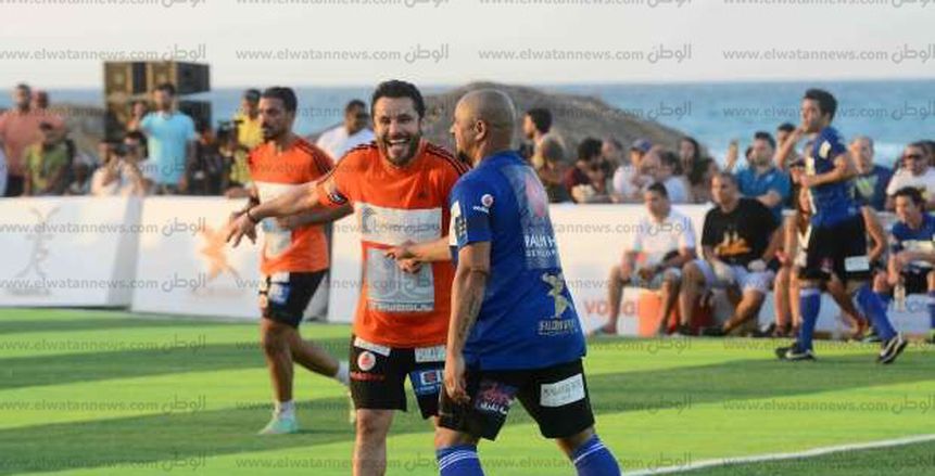 خاص| روبيرتو كارلوس: فوجئت بمستوى "الصقر" في مباراة أصدقاء حازم إمام