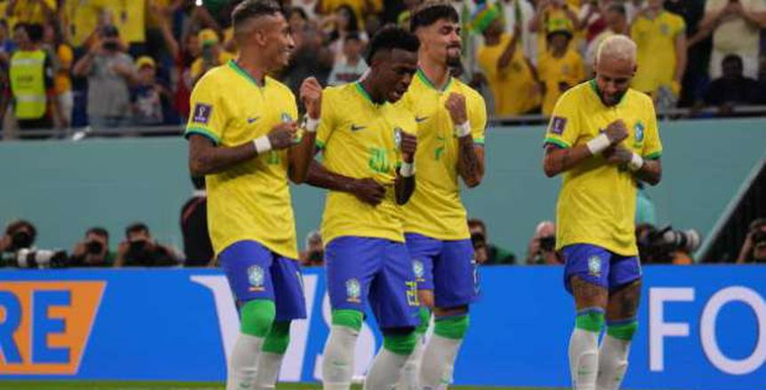«الكورة بترقص سامبا».. منتخب البرازيل يفوز على كوريا الجنوبية بالأربعة بثمن نهائي مونديال 2022