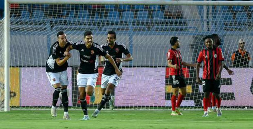 إلغاء هدف لـ كريم فؤاد في مباراة الأهلي والداخلية بعد العودة لـ«الفار»