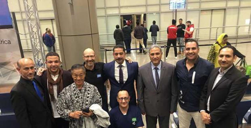 رئيس الاتحاد الدولي للكاراتيه التقليدي يصل القاهرة لحضور بطولة أفريقيا المفتوحة