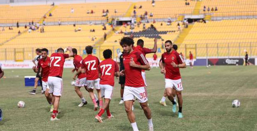 إصابة مصطفى أبو الخير لاعب الأهلي بارتجاج في المخ وكسر بالأنف