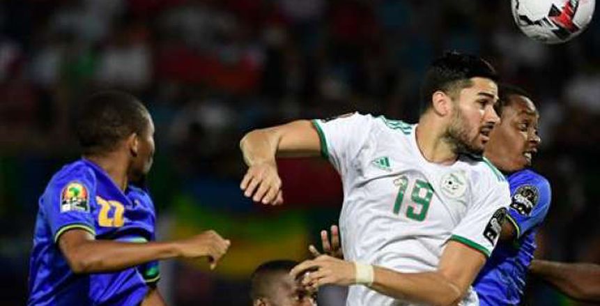 كان 2019| منتخب الجزائر يتقدم بثلاثية على تنزانيا في الشوط الأول