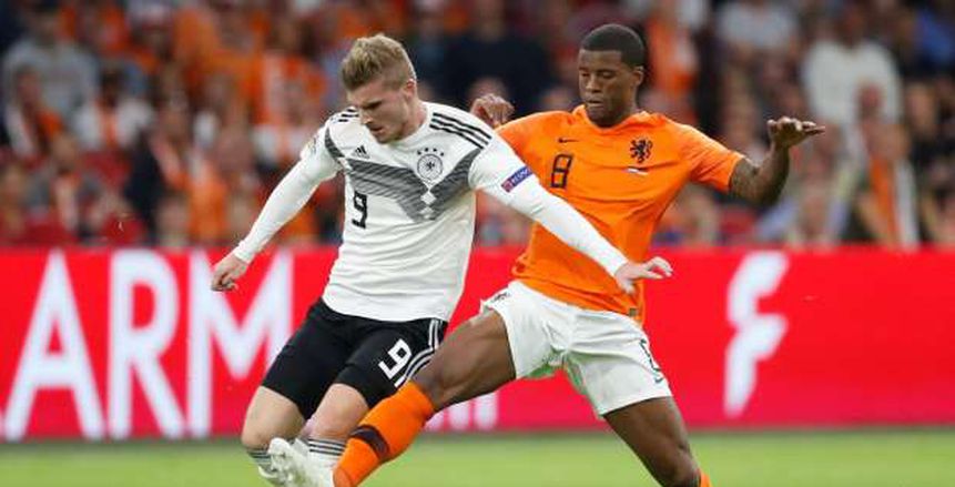 بالفيديو| هولندا تتقدم على ألمانيا بهدف «فان دايك» بالشوط الأول