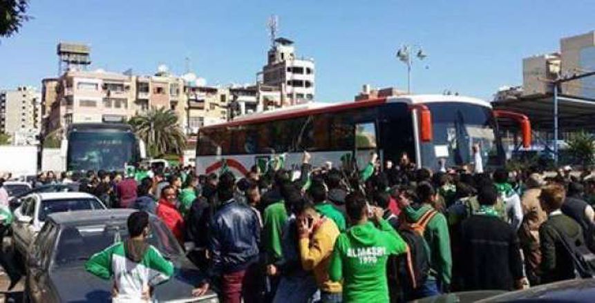 المصري يخصص 10 حافلات لنقل الجماهير إلى الإسماعيلية
