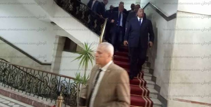 ممثلو المصري والمقاولون ودجلة يصلون اجتماع اتحاد الكرة مع وزير الرياضة