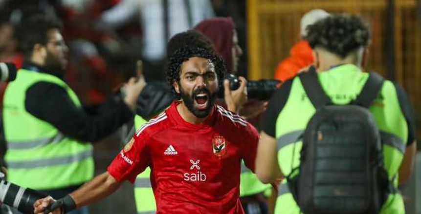 حسين الشحات يخضع لاختبار المنشطات عقب مباراة نهائي كأس مصر