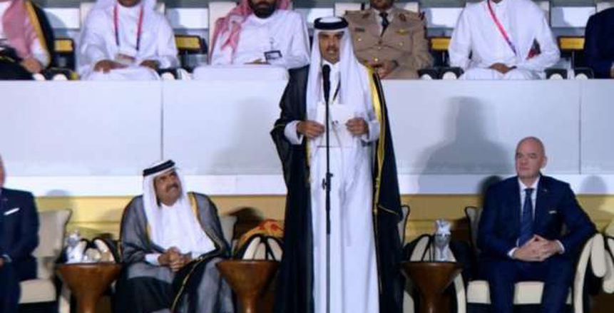تميم بن حمد في افتتاح المونديال: من قطر من بلاد العرب نرحب بالجميع