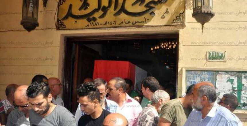 بالصور| تشييع جنازة رئيس المصري السابق عبد الوهاب قوطة