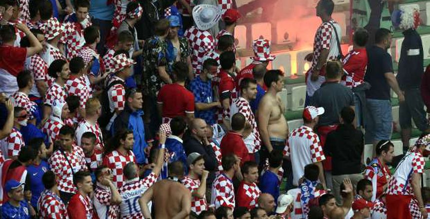مثيرو الشغب يهددون بتعكير مباراة كرواتيا وإسبانيا
