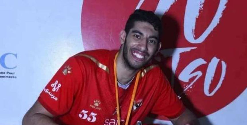 إصابة محمد لاشين لاعب «يد الأهلي» بقطع في الرباط الصليبي