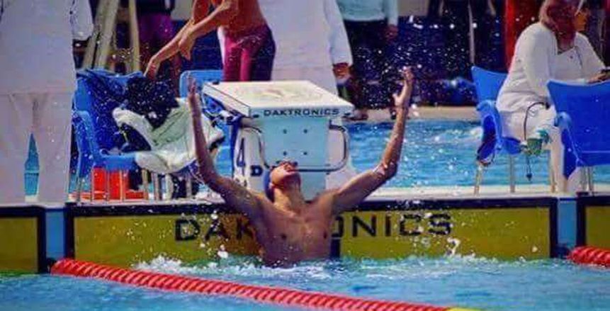 عبدالرحمن هريدي يحصد الميدالية الذهبية في كأس العالم للسباحة باليونان