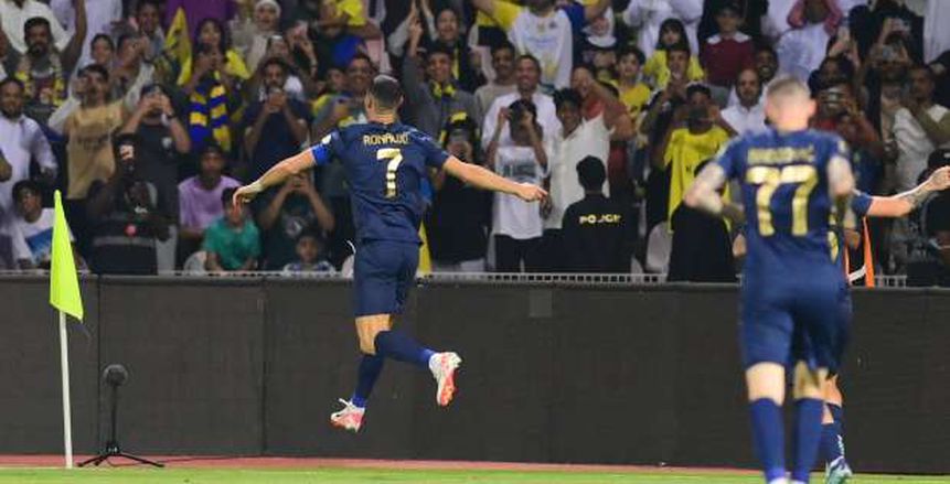 رونالدو يسجل ويقود النصر للفوز على الوحدة في الدوري السعودي