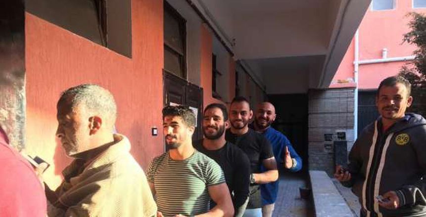 منتخب مصر للمصارعة يشارك في الاستفتاء على التعديلات الدستورية