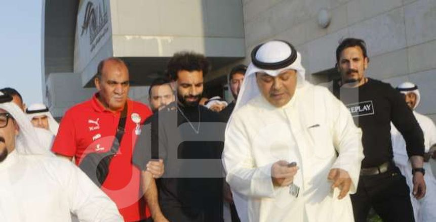 محمد صلاح ينضم إلى معسكر المنتخب في الكويت قبل ودية بلجيكا «صور»