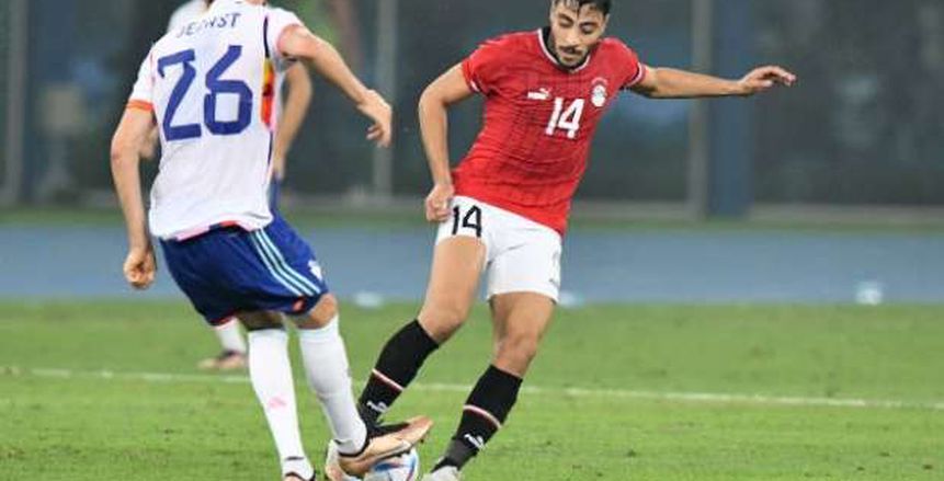 معلق مباراة مصر وبلجيكا: أكرم توفيق عمل عقدة لنجوم المنتخب المنافس