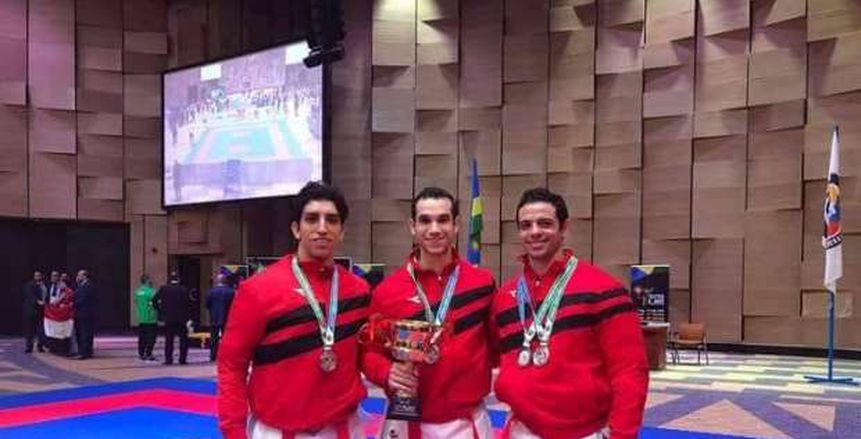مصر تتوج بذهبية «الكاتا جماعي» في البطولة العربية للكاراتيه