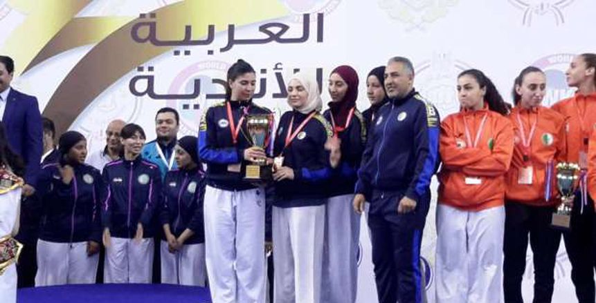 كاراتية الأهلى يفوز بلقب البطولة العربية