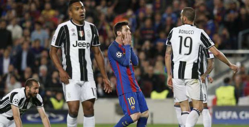 دفاع يوفنتوس يؤهله لنصف نهائي دوري الأبطال بتعادل سلبي مع برشلونة