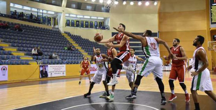 مصر تواجه البحرين في رابع أيام البطولة العربية لكرة السلة