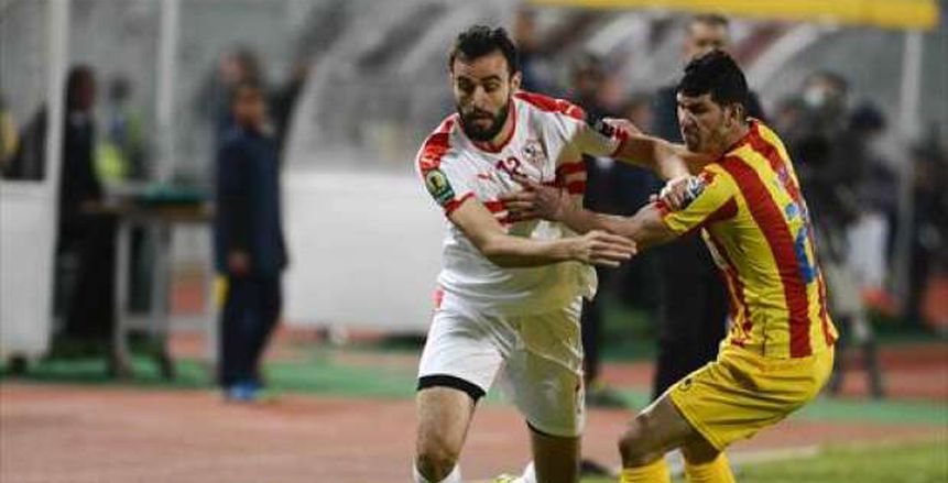 بث مباشر لمباراة الزمالك ونصر حسين داي في الكونفدرالية