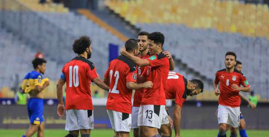 ملخص مباراة مصر والجابون في تصفيات كأس العالم 2022