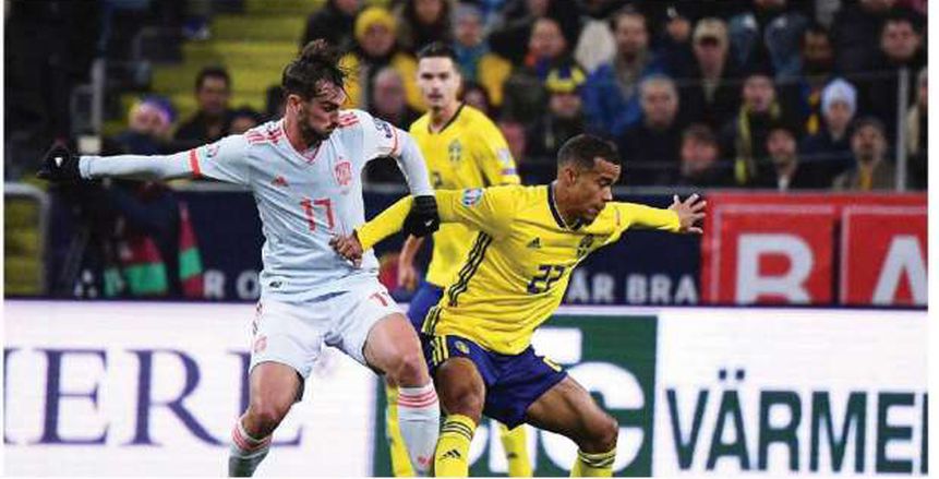 تصفيات المونديال.. السويد تهزم إسبانيا ولوكاكو يقود بلجيكا للفوز على إستونيا