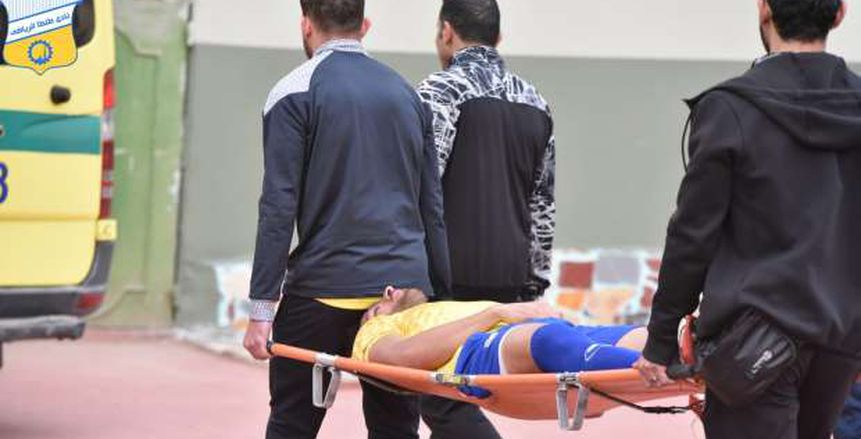 في كأس مصر.. إصابة خطيرة للاعب طنطا أمام النصر ونقله للمستشفى