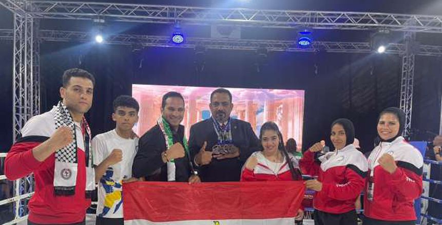 مصر تحصد 4 ميداليات في بطولة العالم للمواي تاي باليونان
