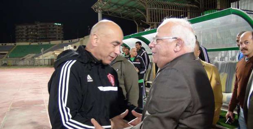 محافظ بورسعيد يصل للاجتماع مع حسام حسن ومنعه من الرحيل