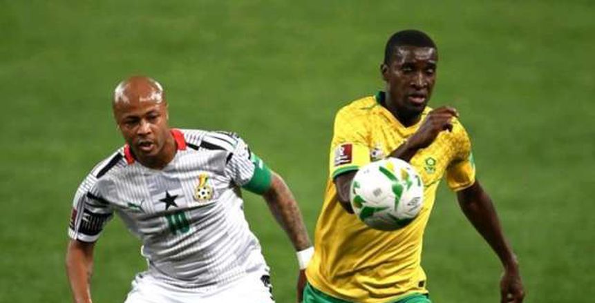 جنوب أفريقيا يطعن على الأخطاء التحكيمية أمام غانا في تصفيات كأس العالم