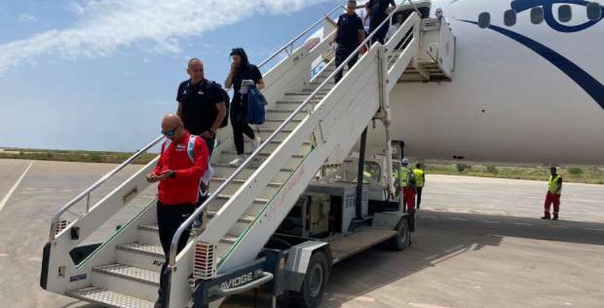 بعثة مصر تصل الجزائر بطائرة خاصة للمشاركة في دورة ألعاب البحر المتوسط
