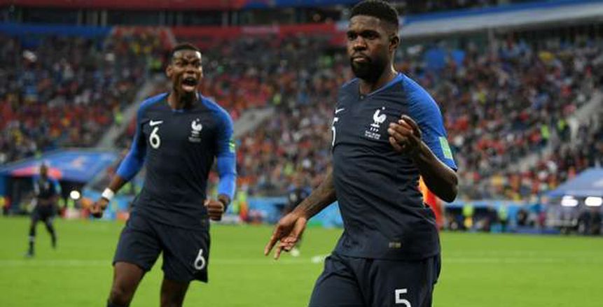 «أومتيتي» رجل مباراة فرنسا وبلجيكا