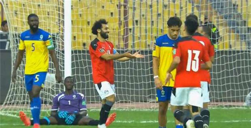 أهداف مباراة مصر والجابون اليوم في تصفيات كأس العالم «فيديو»
