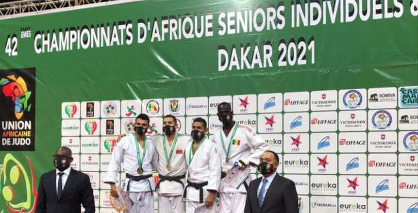 الجودو يحقق أربع ميداليات في البطولة الأفريقية بالسنغال