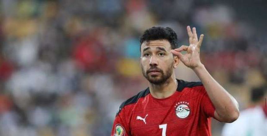 تريزيجيه ينضم لمعسكر منتخب مصر استعدادا لمواجهة بلجيكا