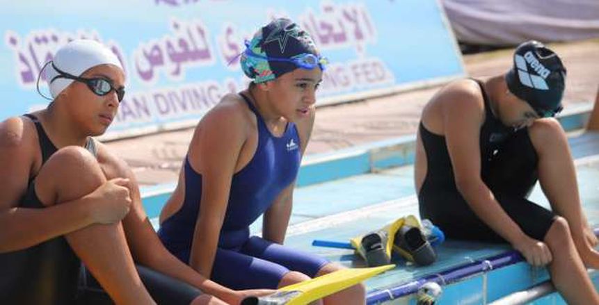 "الجزيرة" يتصدر المرحلة الثالثة لنهائيات كأس مصر للسباحة بالزعانف