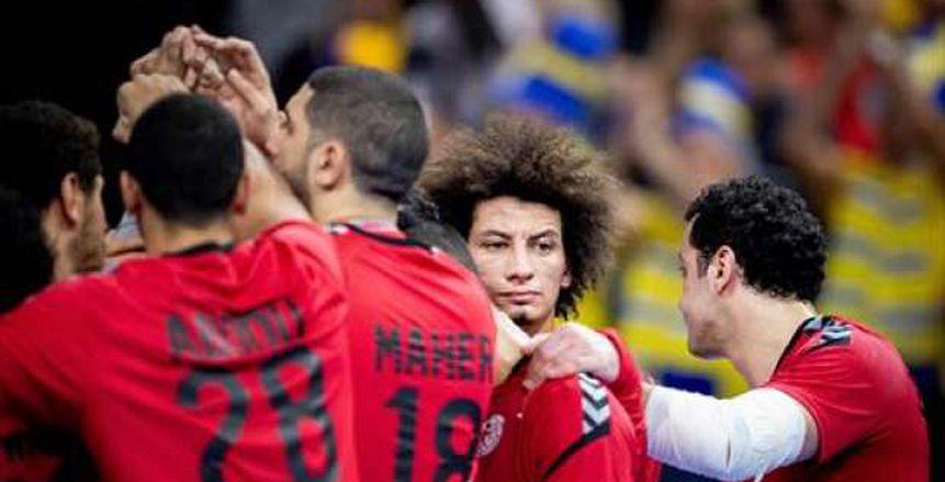 45 دقيقة|مونديال اليد.. منتخب مصر يتأخر أمام الدنمارك بفارق 3 أهداف