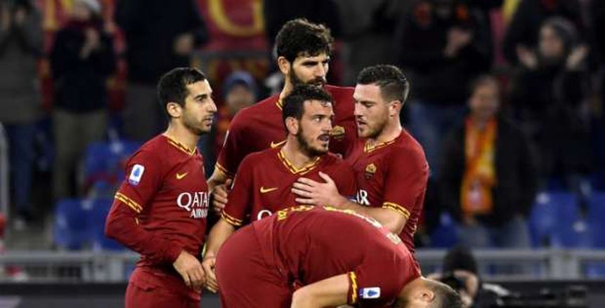 دزيكو يقود هجوم روما أمام ميلان بالدوري الإيطالي